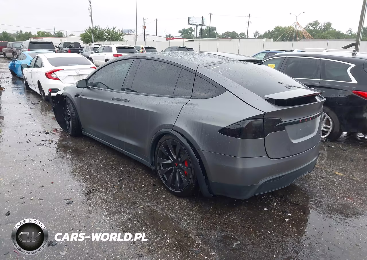 2024 Tesla Model X Plaid Tri Motor All-Wheel Drive VIN:7SAXCBE6XRF437892 - 3