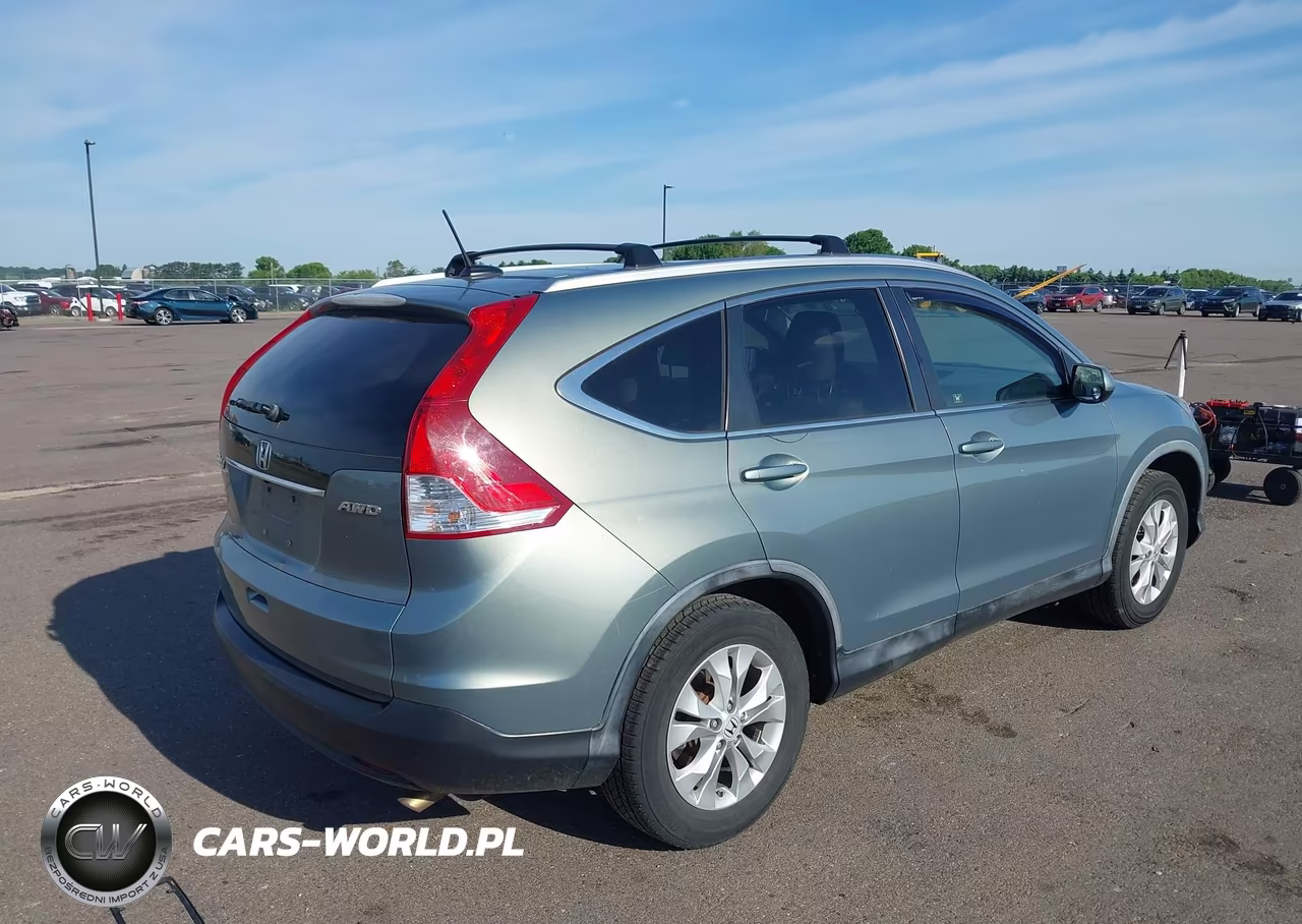 2012 Honda Cr-V Ex-L VIN:JHLRM4H78CC011127 - 4