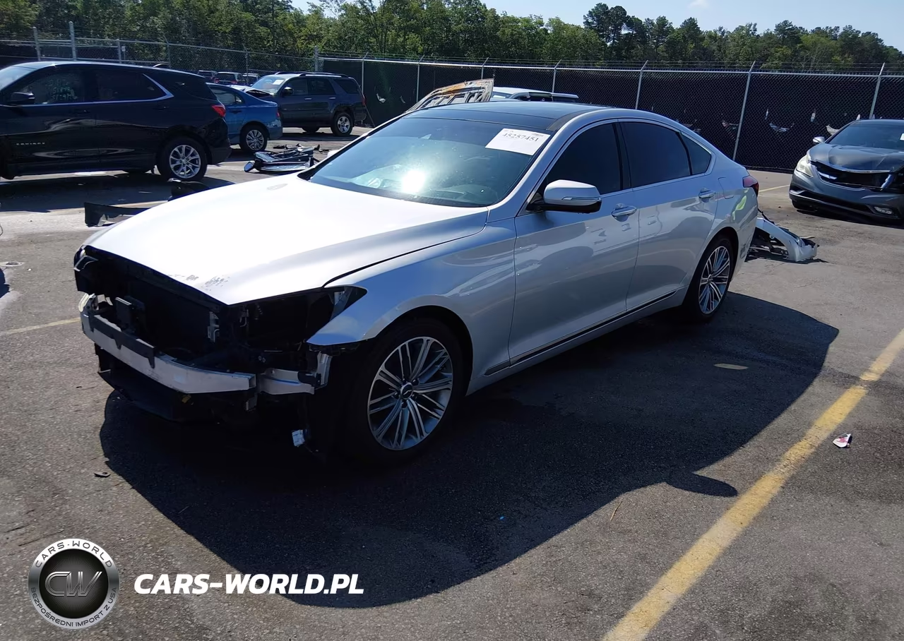 2019 Genesis G80 3.8 VIN:KMHGN4JE6KU300229 - 2