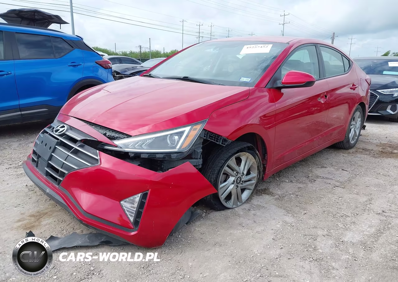 2020 Hyundai Elantra Sel VIN:5NPD84LF2LH579579 - 2
