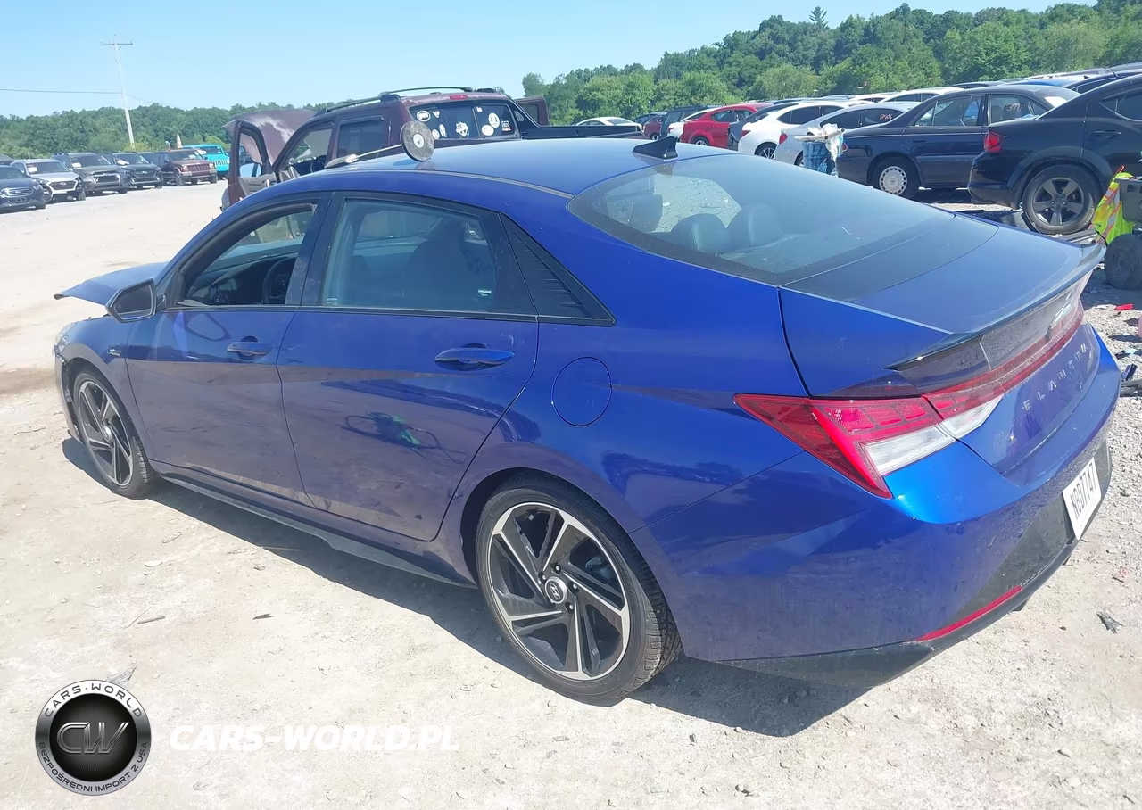2023 Hyundai Elantra N Line VIN:KMHLR4AF0PU489611 - 3