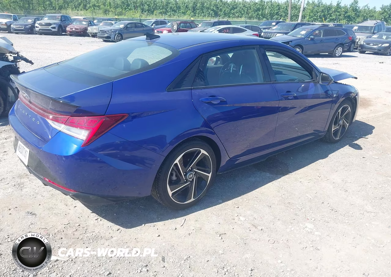 2023 Hyundai Elantra N Line VIN:KMHLR4AF0PU489611 - 4