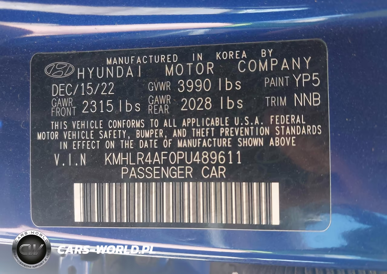 2023 Hyundai Elantra N Line VIN:KMHLR4AF0PU489611 - 9