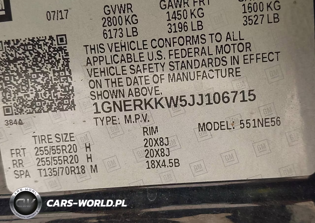 2018 Chevrolet Traverse Premier VIN:1GNERKKW5JJ106715 - 9