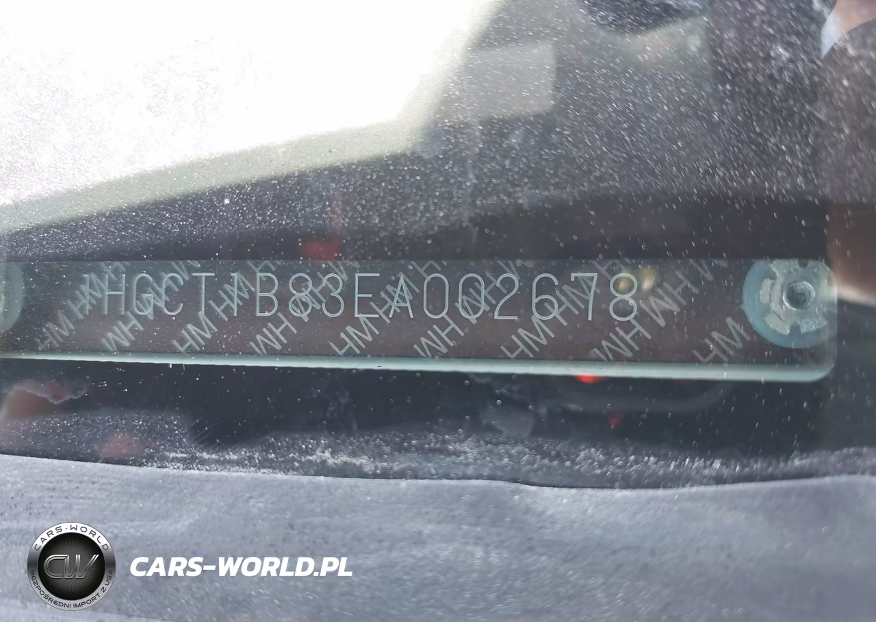 2014 Honda Accord Ex-L VIN:1HGCT1B83EA002678 - 9