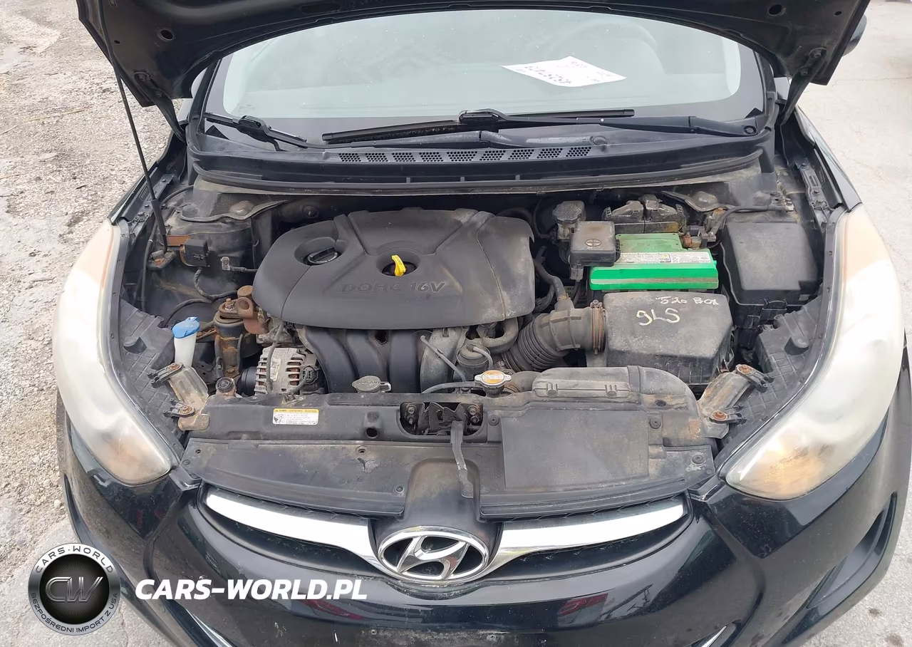 2011 Hyundai Elantra Gls VIN:5NPDH4AEXBH035064 - 10