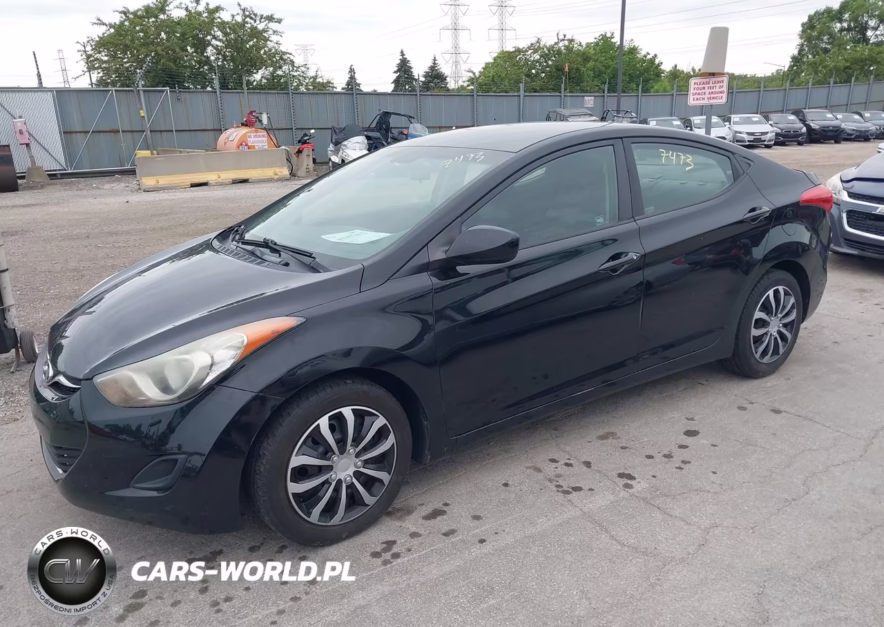 2011 Hyundai Elantra Gls VIN:5NPDH4AEXBH035064 - 2
