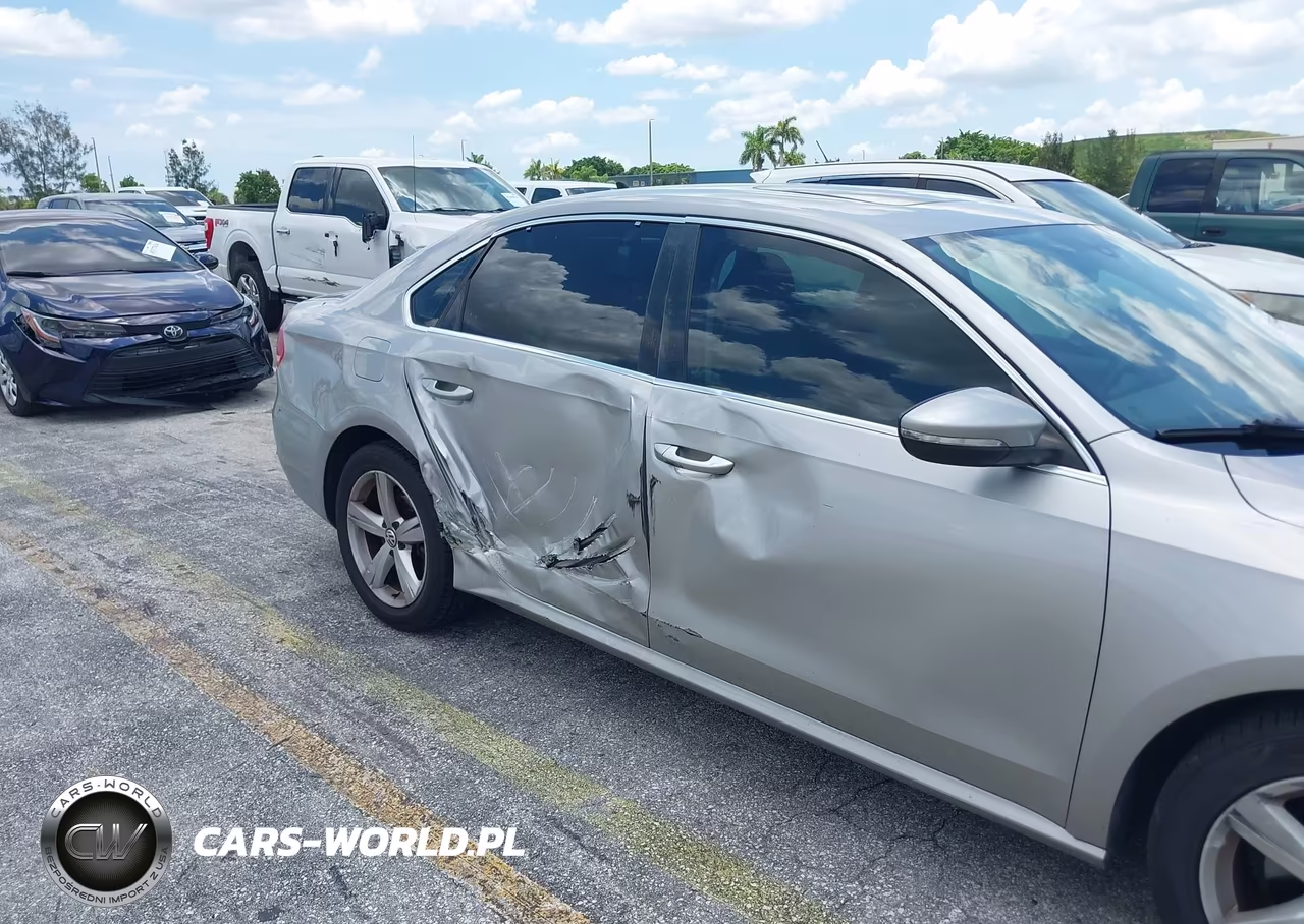 2012 Volkswagen Passat 2.5L Se VIN:1VWBP7A39CC005011 - 6