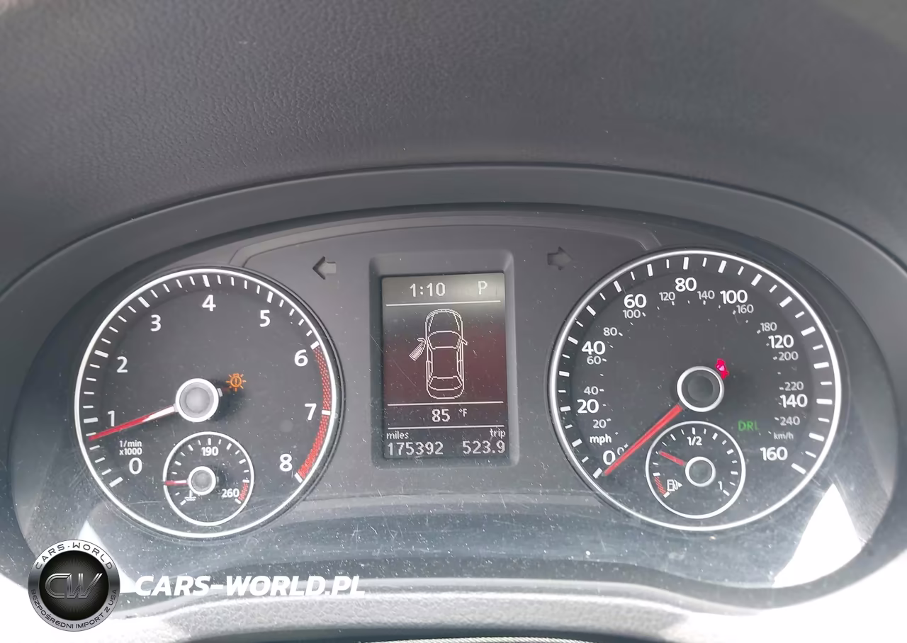 2012 Volkswagen Passat 2.5L Se VIN:1VWBP7A39CC005011 - 7