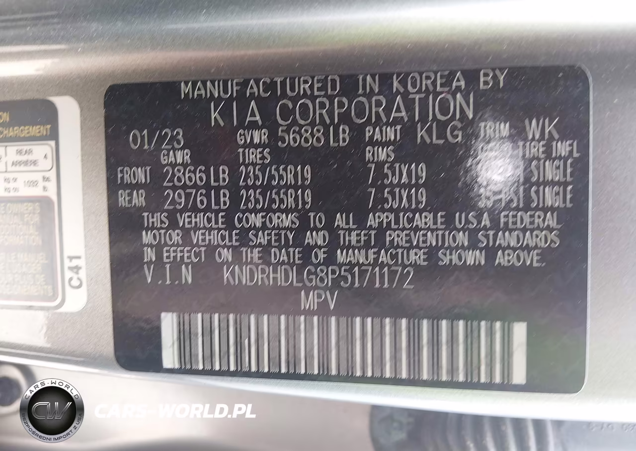 2023 Kia Sorento Hybrid Ex VIN:KNDRHDLG8P5171172 - 9
