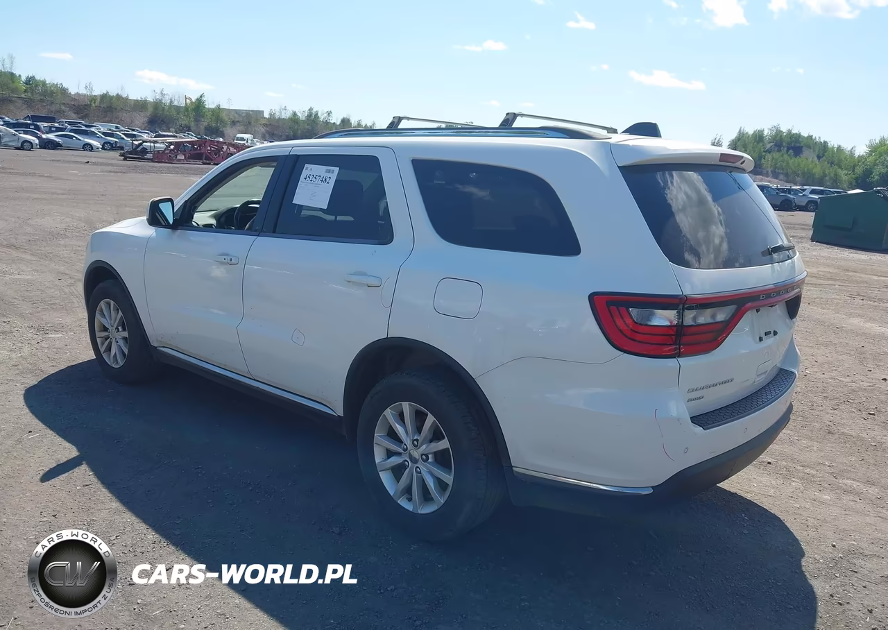 2014 Dodge Durango Sxt VIN:1C4RDJAG7EC323352 - 3