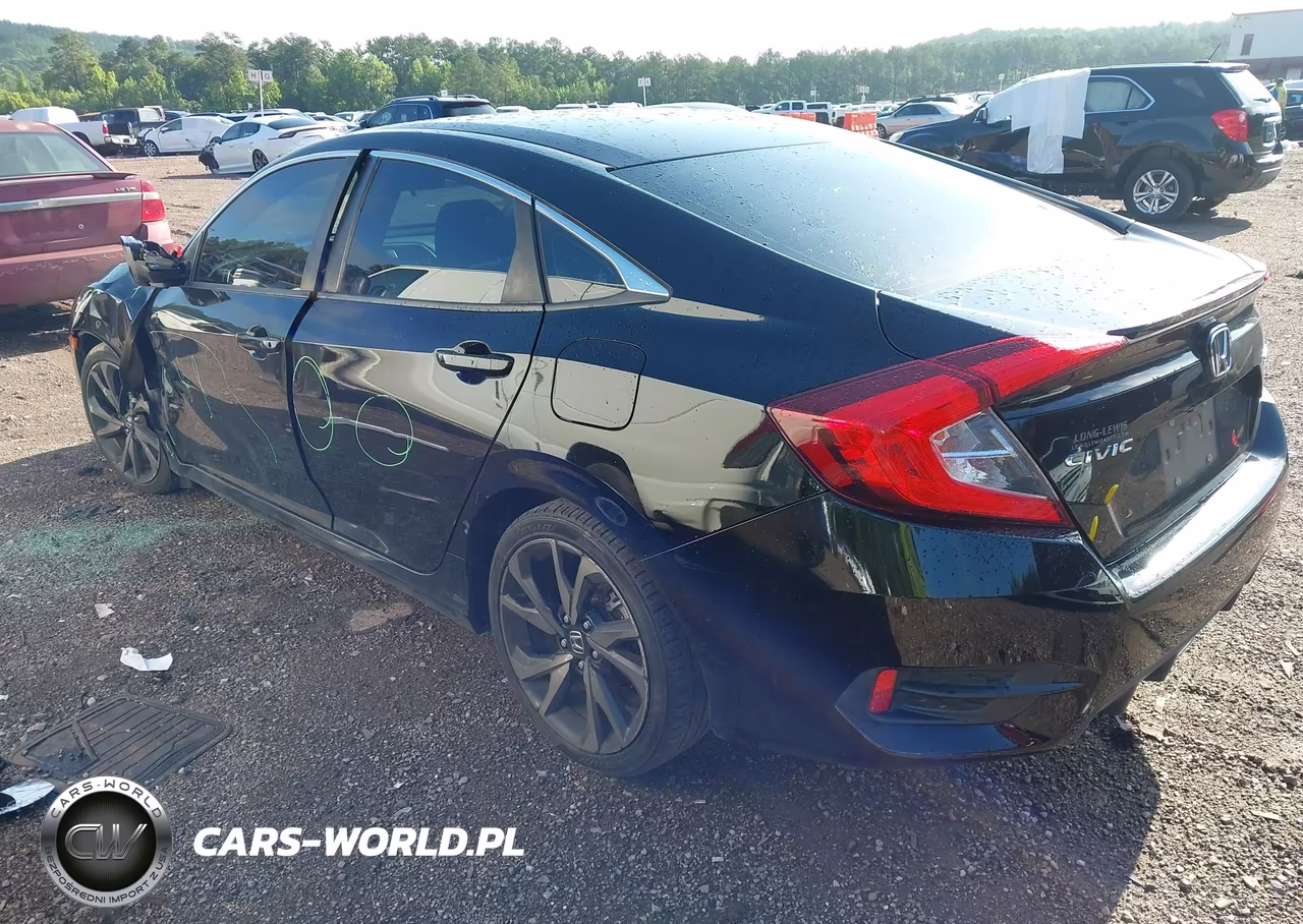 2021 Honda Civic Sport VIN:2HGFC2F87MH503702 - 3