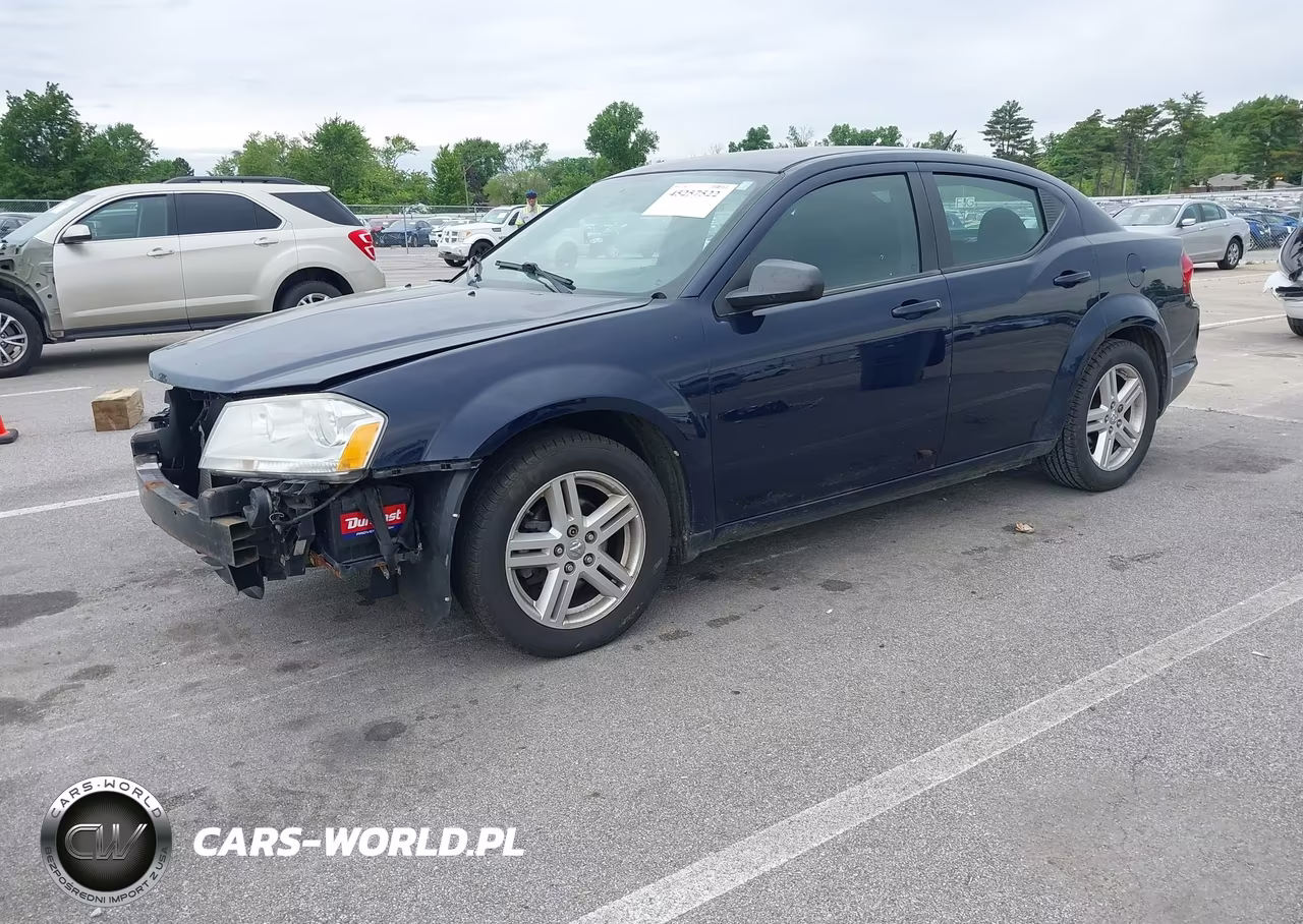 2013 Dodge Avenger Se VIN:1C3CDZAB9DN711778 - 2