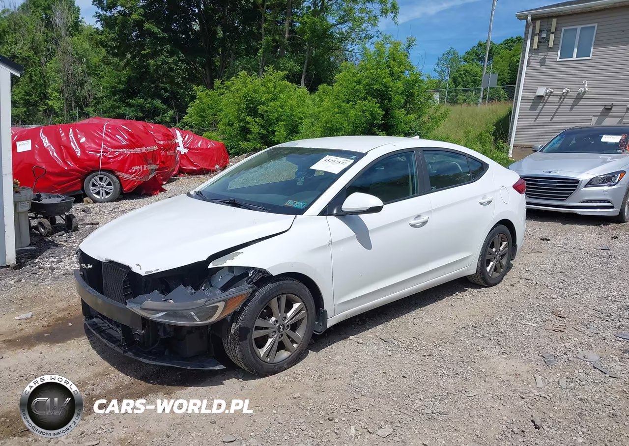 2018 Hyundai Elantra Sel VIN:5NPD84LF8JH344861 - 2