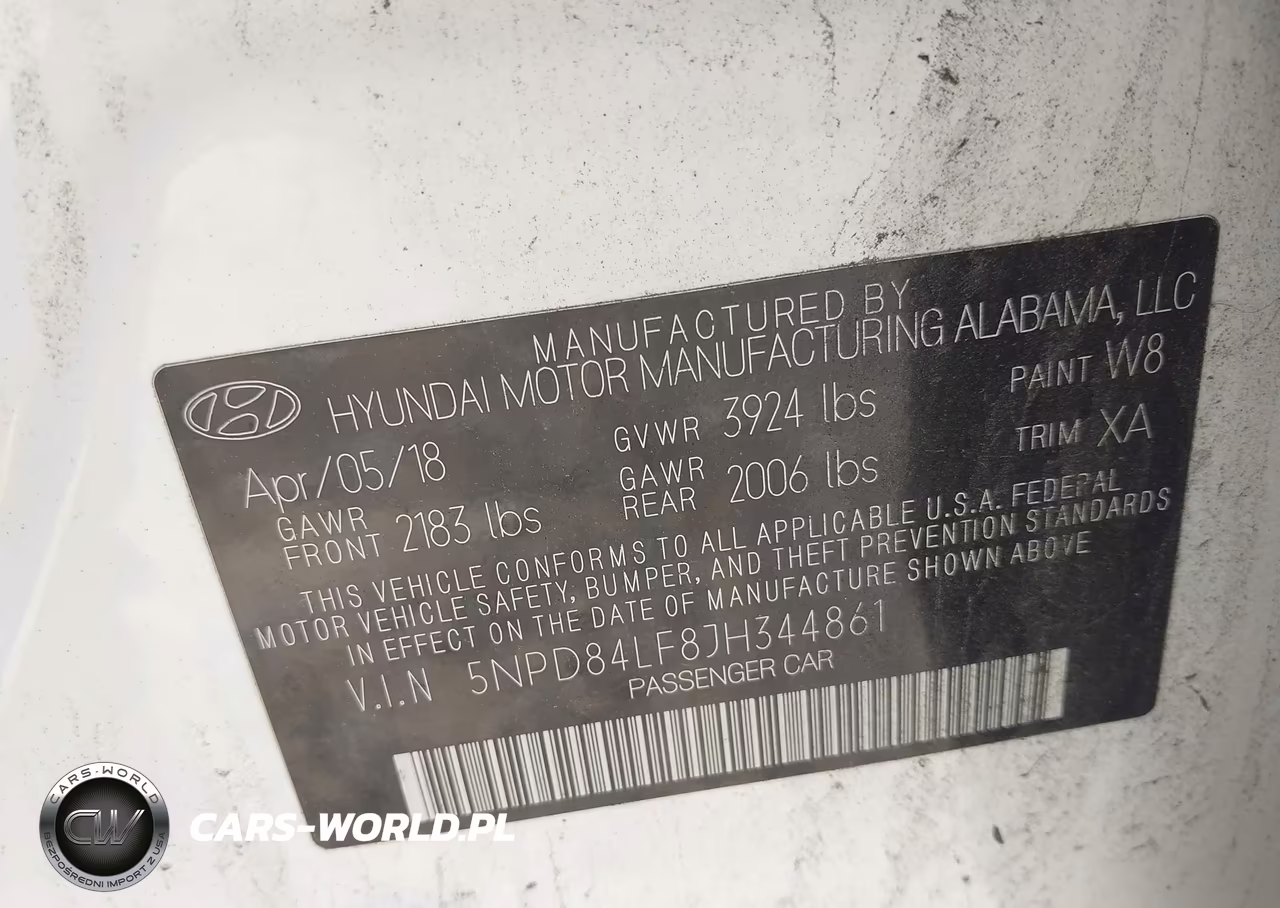 2018 Hyundai Elantra Sel VIN:5NPD84LF8JH344861 - 9