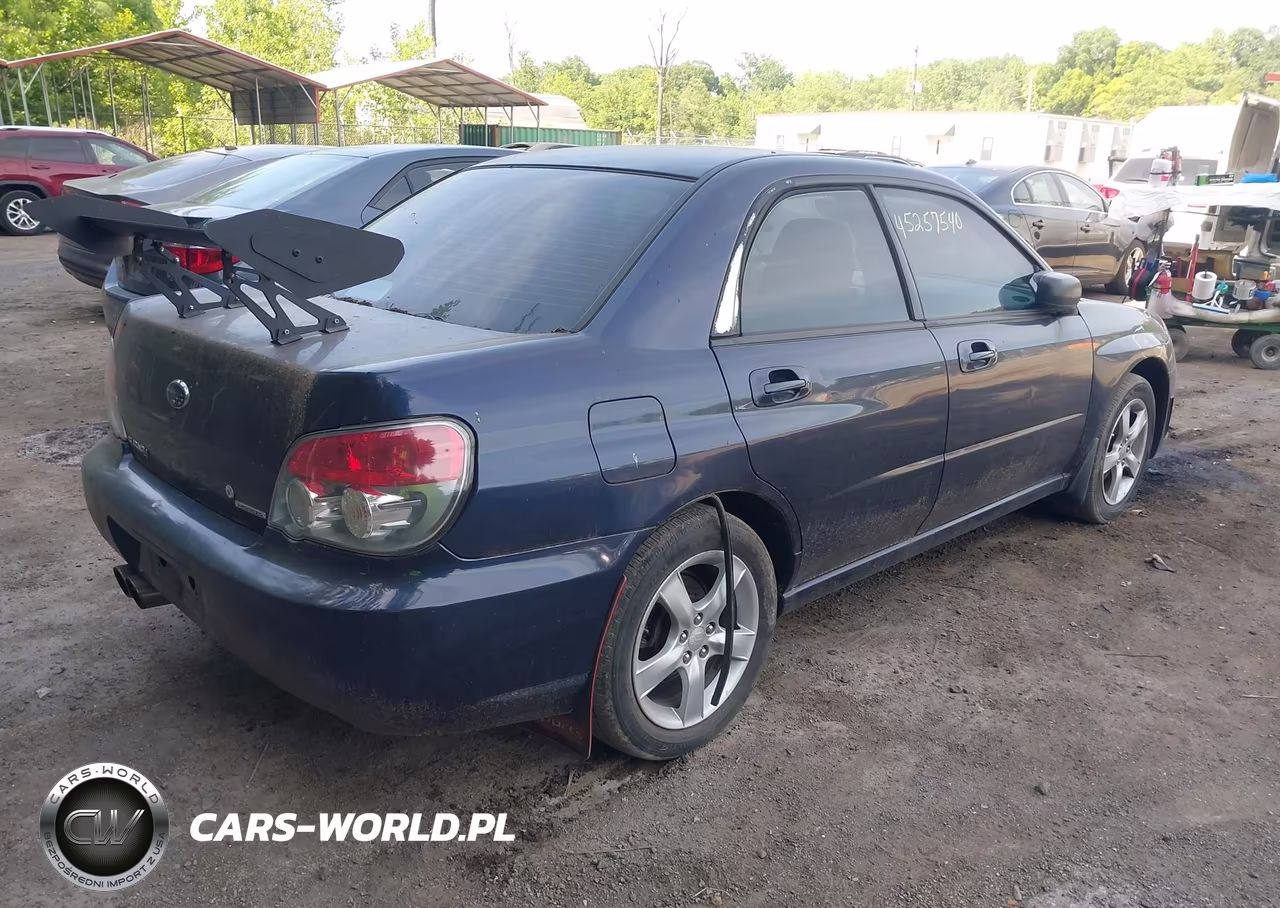 2006 Subaru Impreza 2.5I VIN:JF1GD67686H521662 - 4