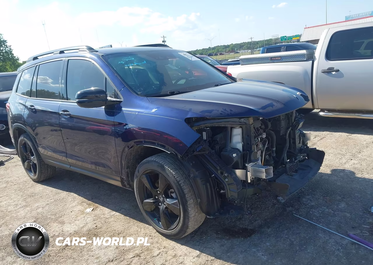 2020 Honda Passport Awd Elite VIN:5FNYF8H07LB001558 - 1