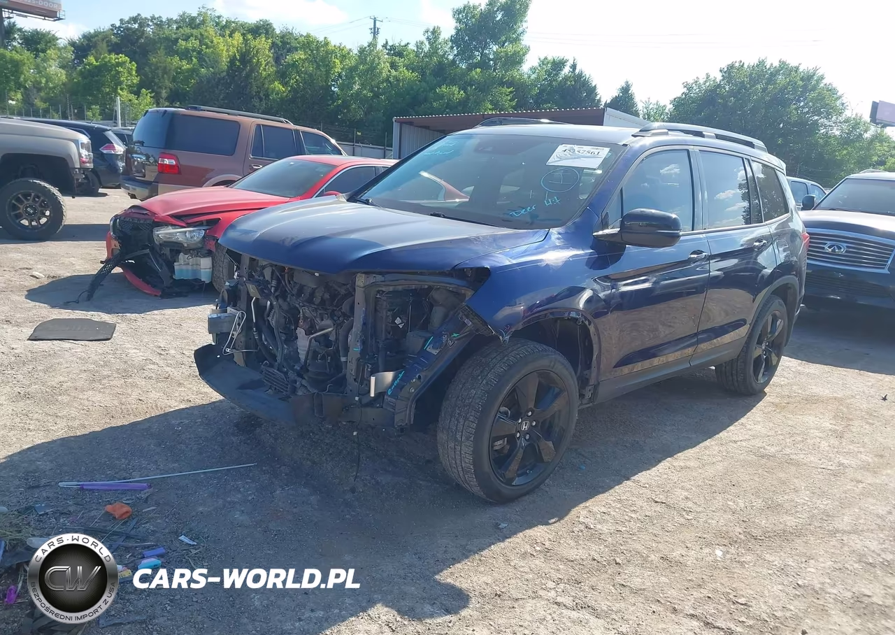2020 Honda Passport Awd Elite VIN:5FNYF8H07LB001558 - 2