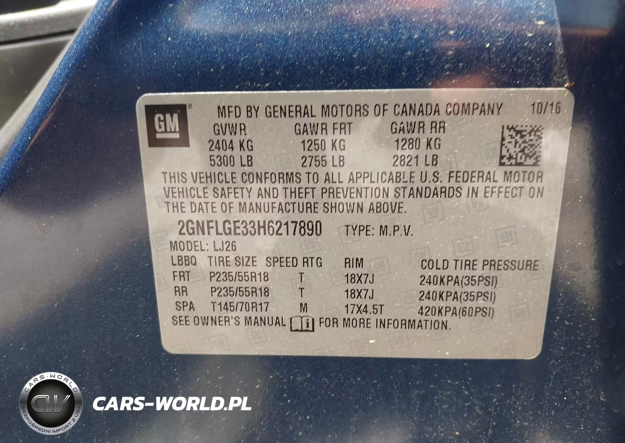 2017 Chevrolet Equinox Premier VIN:2GNFLGE33H6217890 - 9