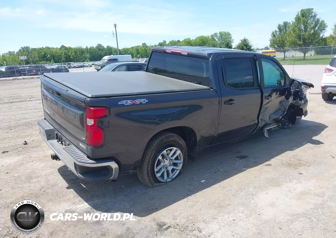 2022 Chevrolet Silverado 1500 4Wd Short Bed Lt With 2Fl VIN:1GCPDKEK0NZ545885 - 4