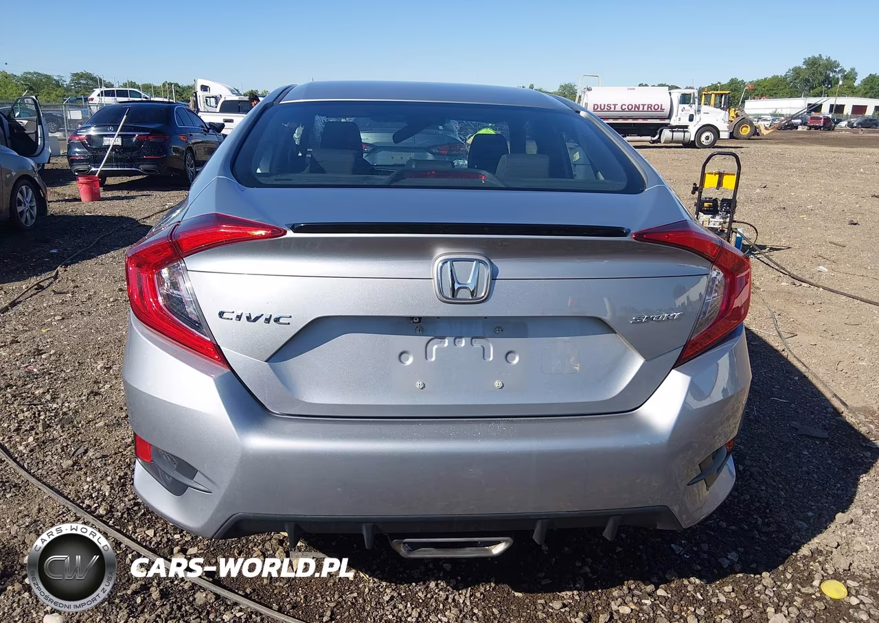 2019 Honda Civic Sport VIN:2HGFC2F85KH536999 - 17