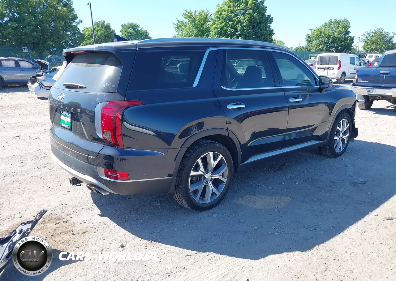 2020 Hyundai Palisade Sel VIN:KM8R44HE6LU065415 - 4