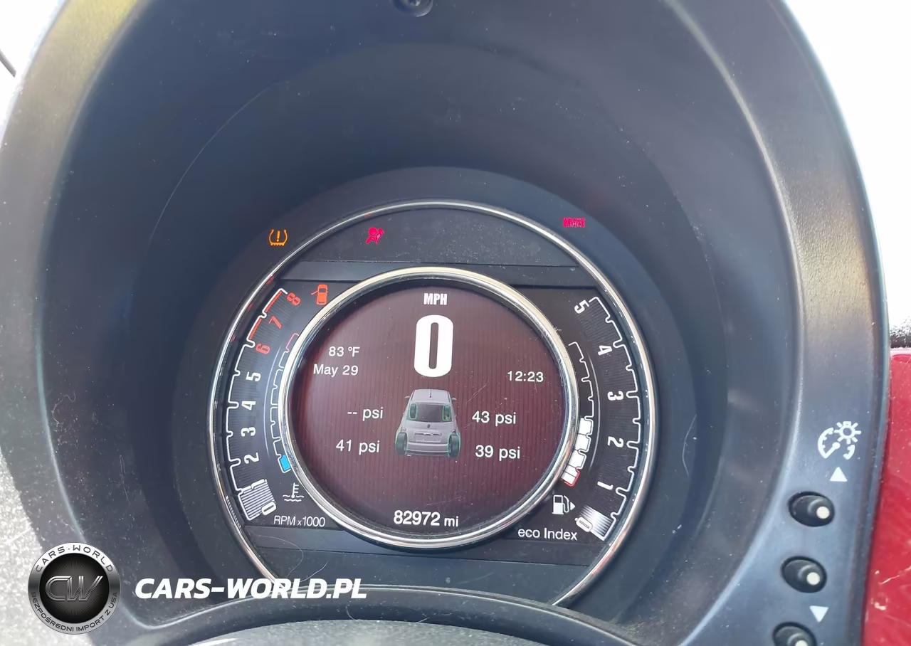 2015 Fiat 500 Pop VIN:3C3CFFAR5FT607829 - 7