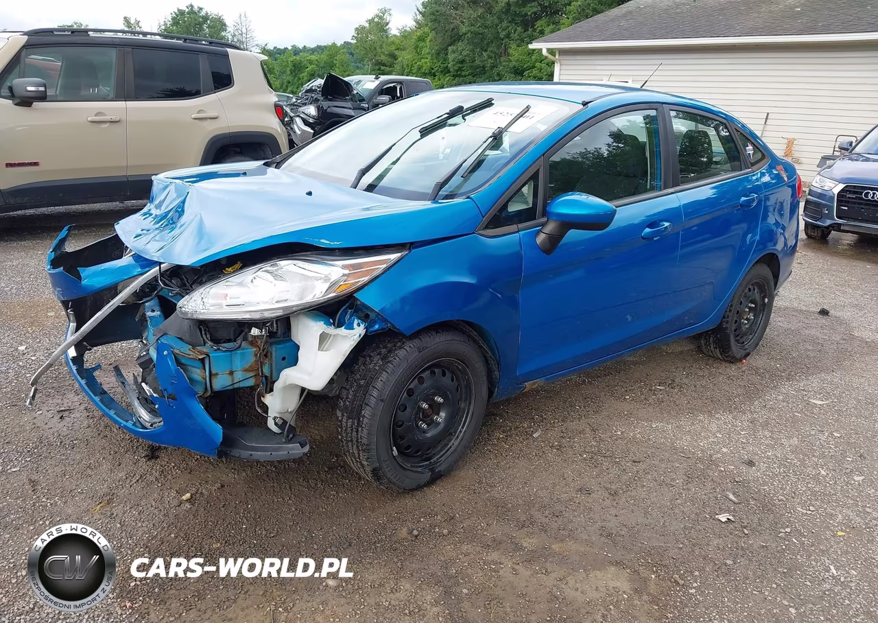 2012 Ford Fiesta Se VIN:3FADP4BJ1CM172992 - 2