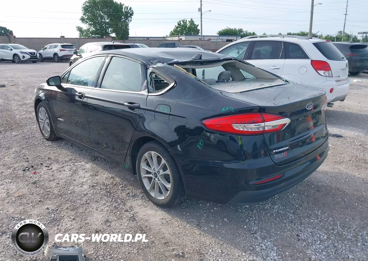2019 FORD FUSION SE VIN:3FA6P0LU1KR183955 - 3