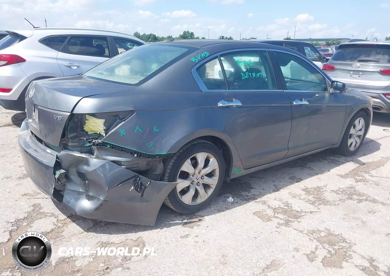 2009 Honda Accord 3.5 Ex-L VIN:1HGCP36839A014247 - 4