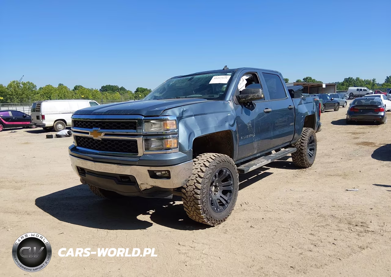 2014 Chevrolet Silverado 1500 1Lt VIN:3GCUKREC1EG123327 - 2