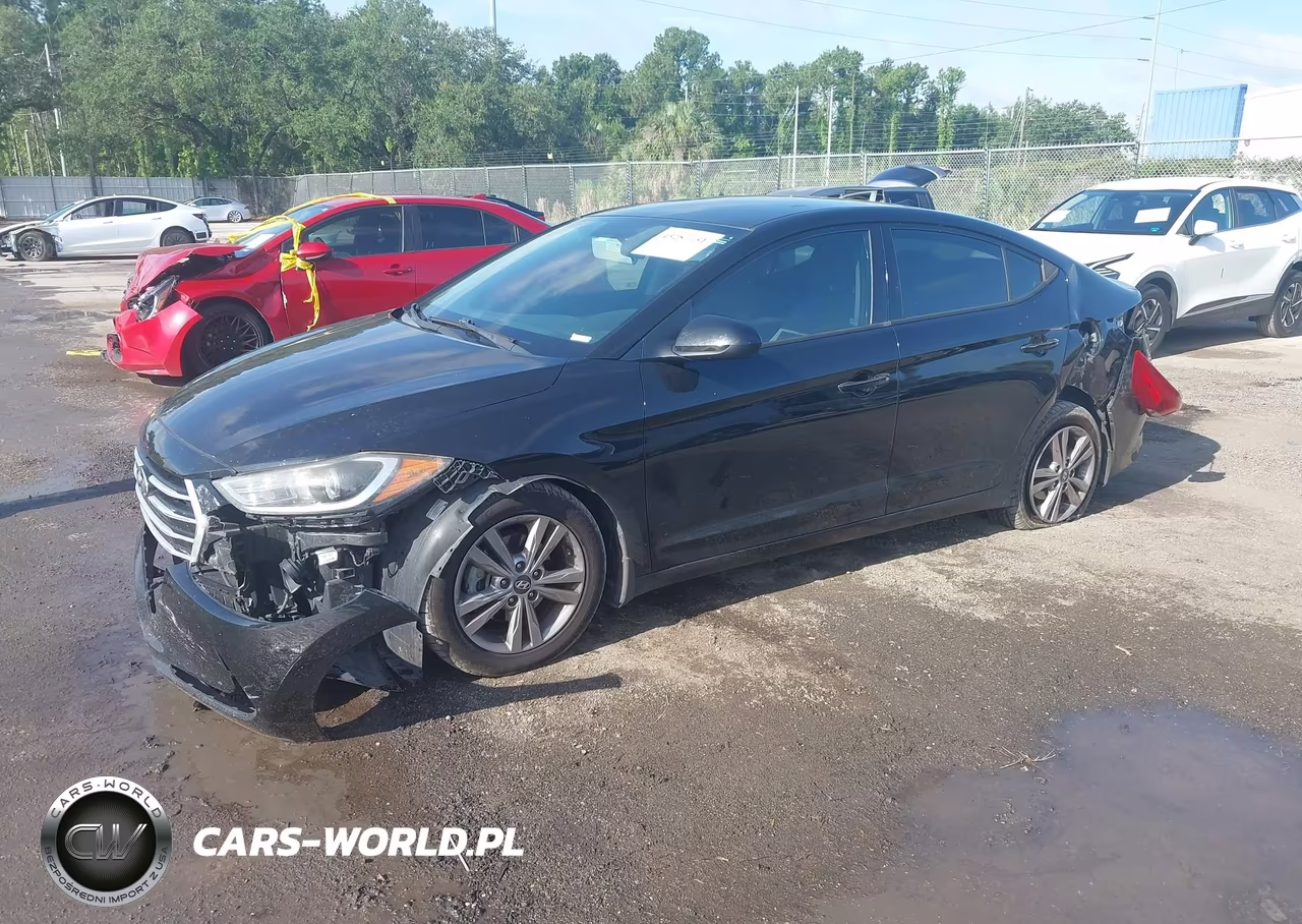 2018 Hyundai Elantra Sel VIN:5NPD84LF7JH366270 - 2