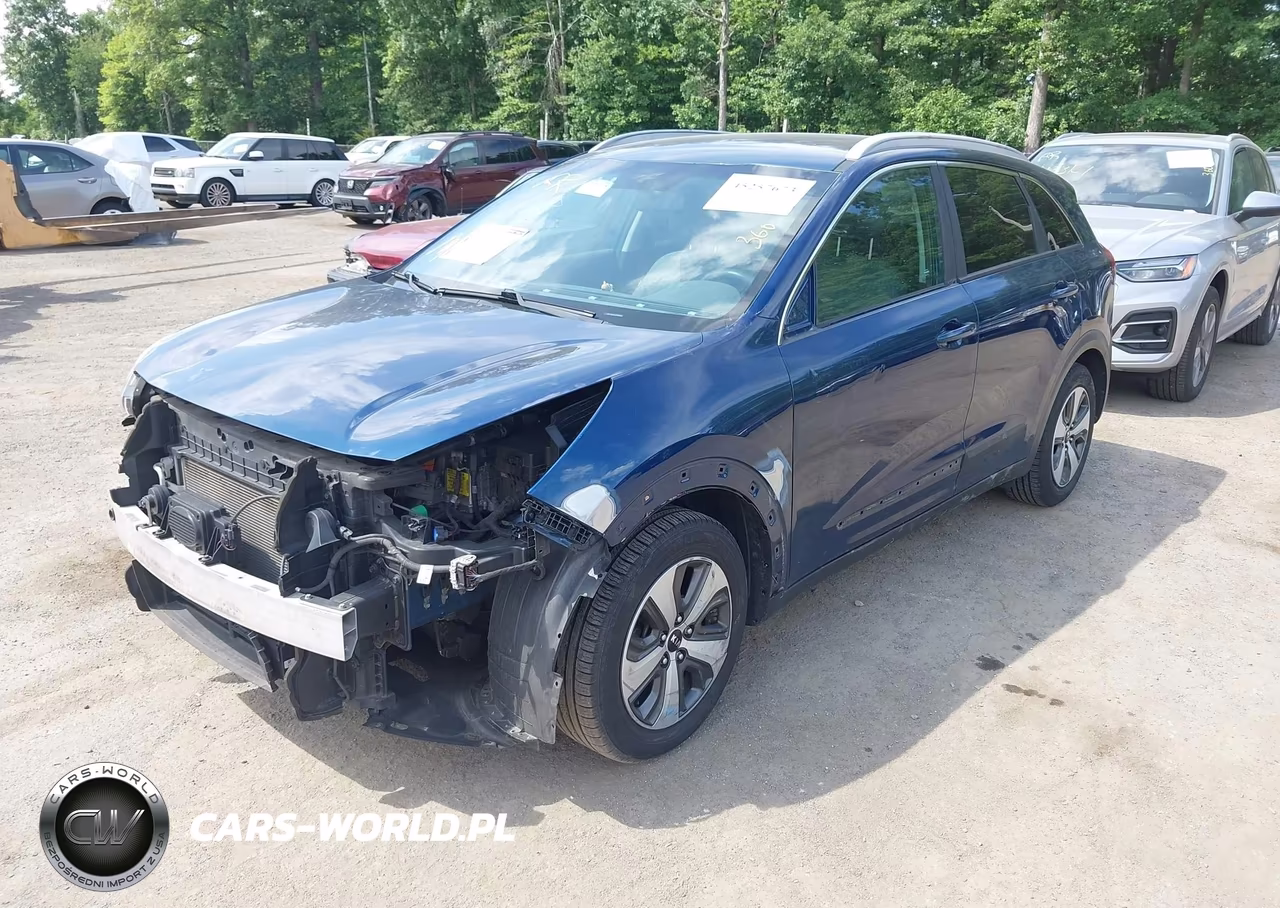 2017 Kia Niro Lx VIN:KNDCB3LC4H5080464 - 2