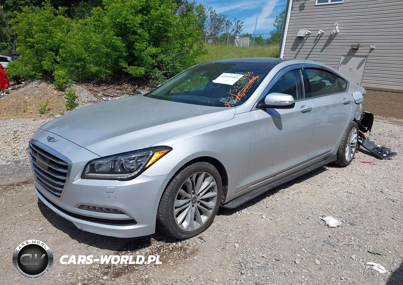 2017 Genesis G80 3.8 VIN:KMHGN4JE4HU171352 - 2