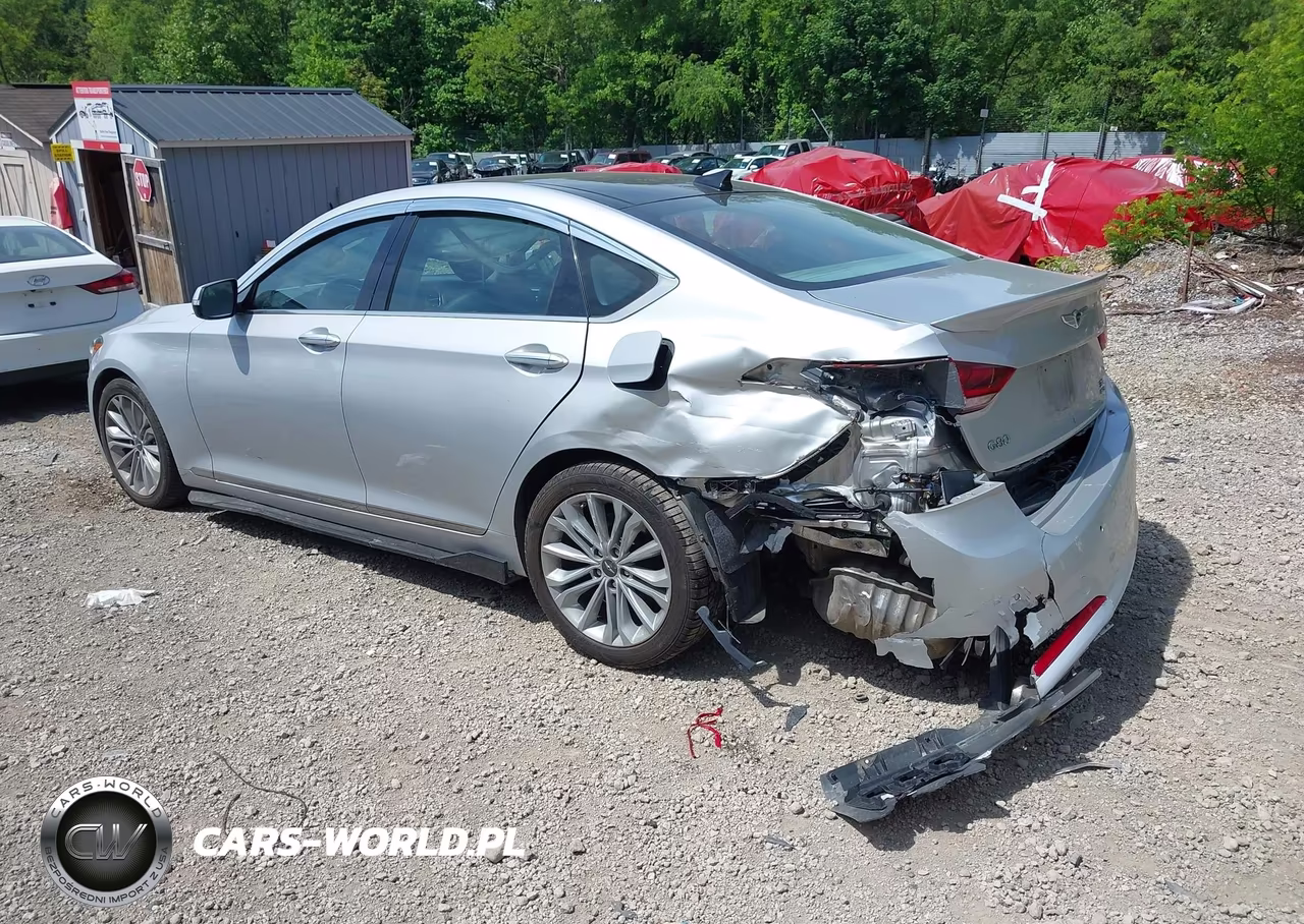 2017 Genesis G80 3.8 VIN:KMHGN4JE4HU171352 - 3