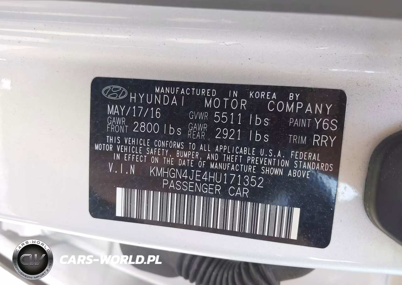 2017 Genesis G80 3.8 VIN:KMHGN4JE4HU171352 - 9