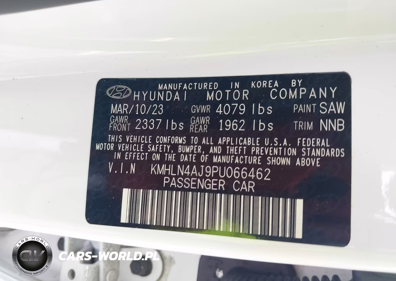 2023 Hyundai Elantra Hybrid Limited VIN:KMHLN4AJ9PU066462 - 9
