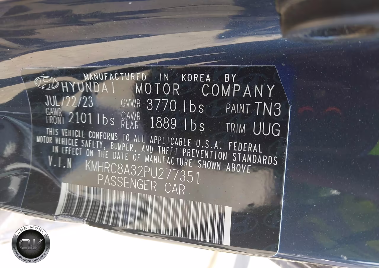 2023 Hyundai Venue Limited VIN:KMHRC8A32PU277351 - 9