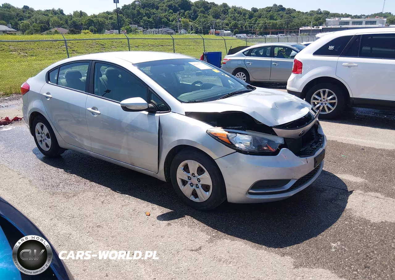2016 Kia Forte Lx VIN:KNAFK4A68G5523971 - 1