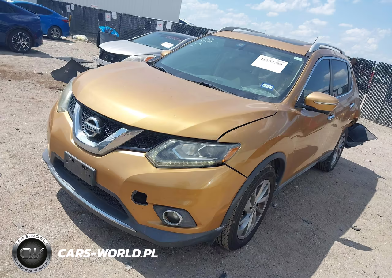 2015 Nissan Rogue Sl VIN:5N1AT2MT7FC760506 - 2