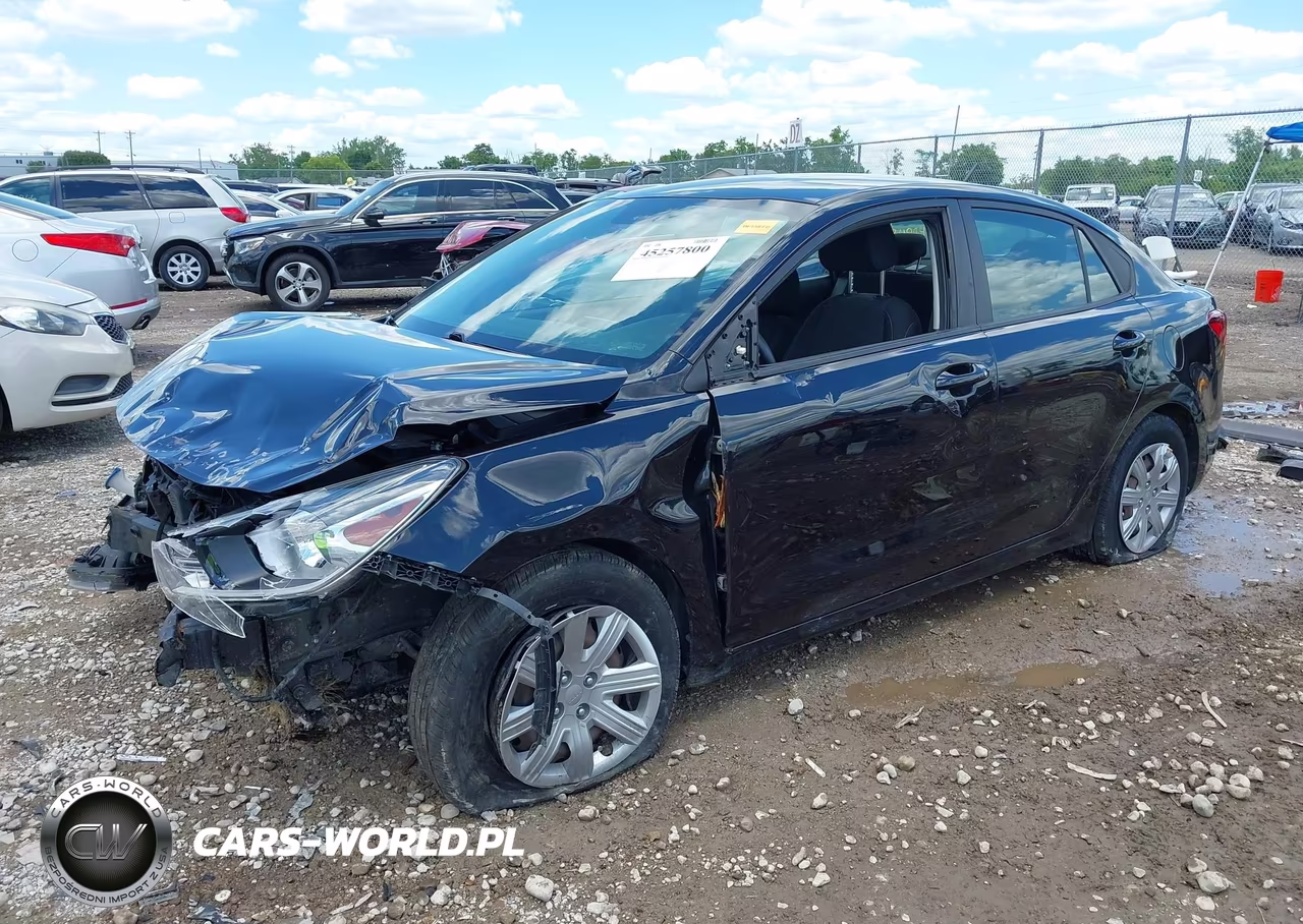 2021 Kia Rio S VIN:3KPA24AD5ME426190 - 2