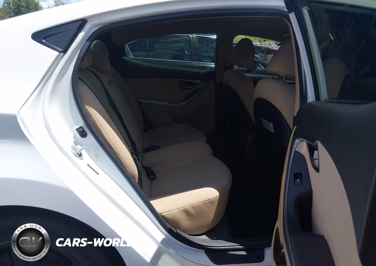 2013 Hyundai Elantra Gls VIN:5NPDH4AE3DH276645 - 8