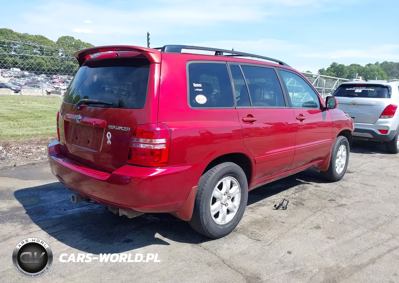 2001 Toyota Highlander V6 VIN:JTEGF21A510022489 - 4