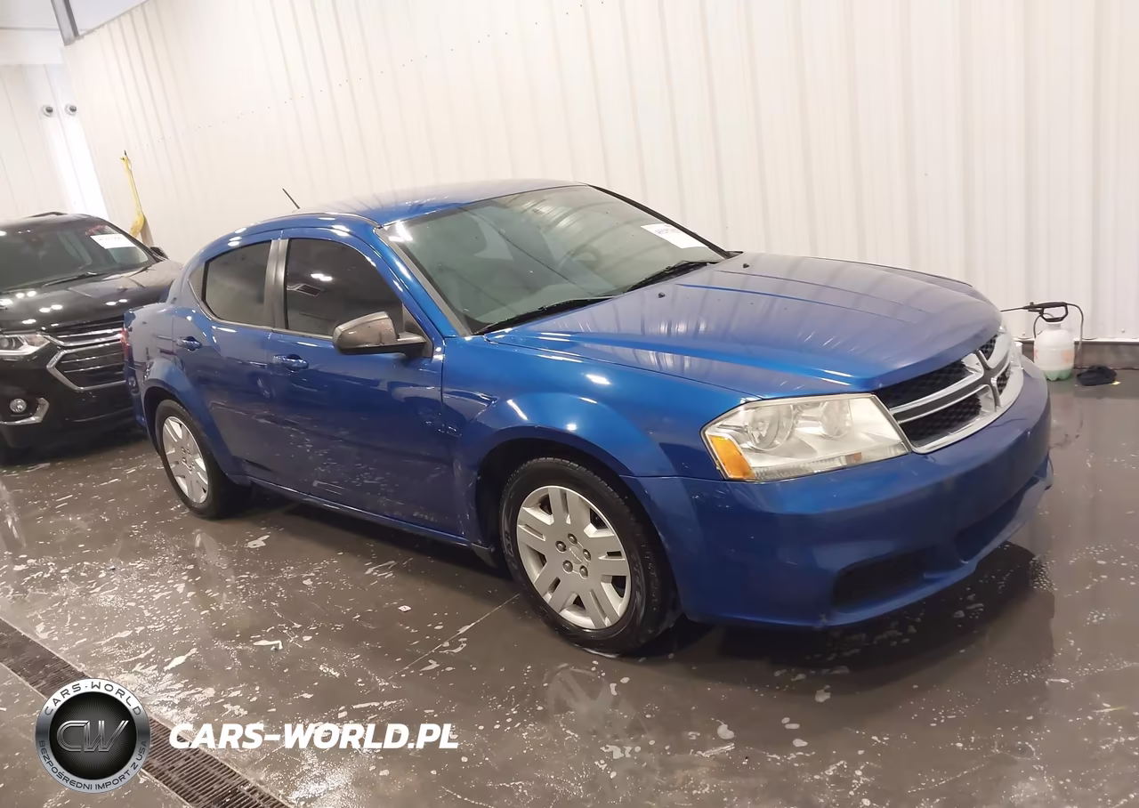 2014 Dodge Avenger Se VIN:1C3CDZAB3EN105314 - 1