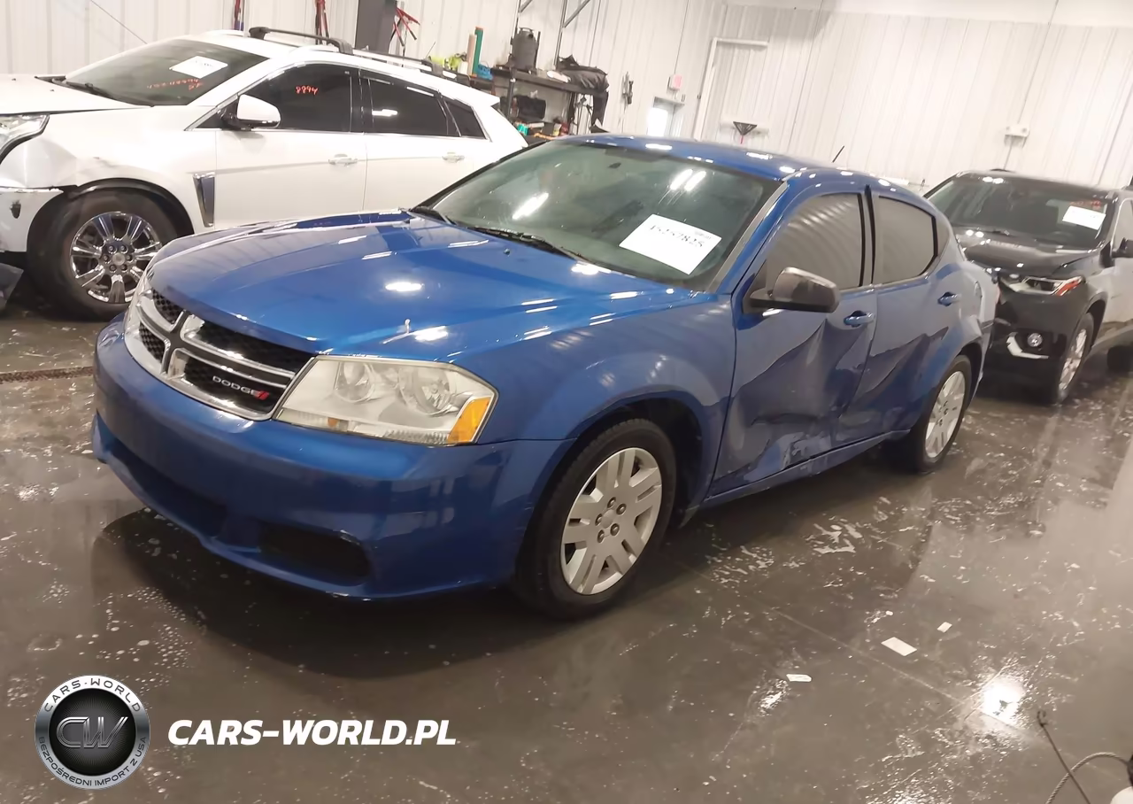 2014 Dodge Avenger Se VIN:1C3CDZAB3EN105314 - 2