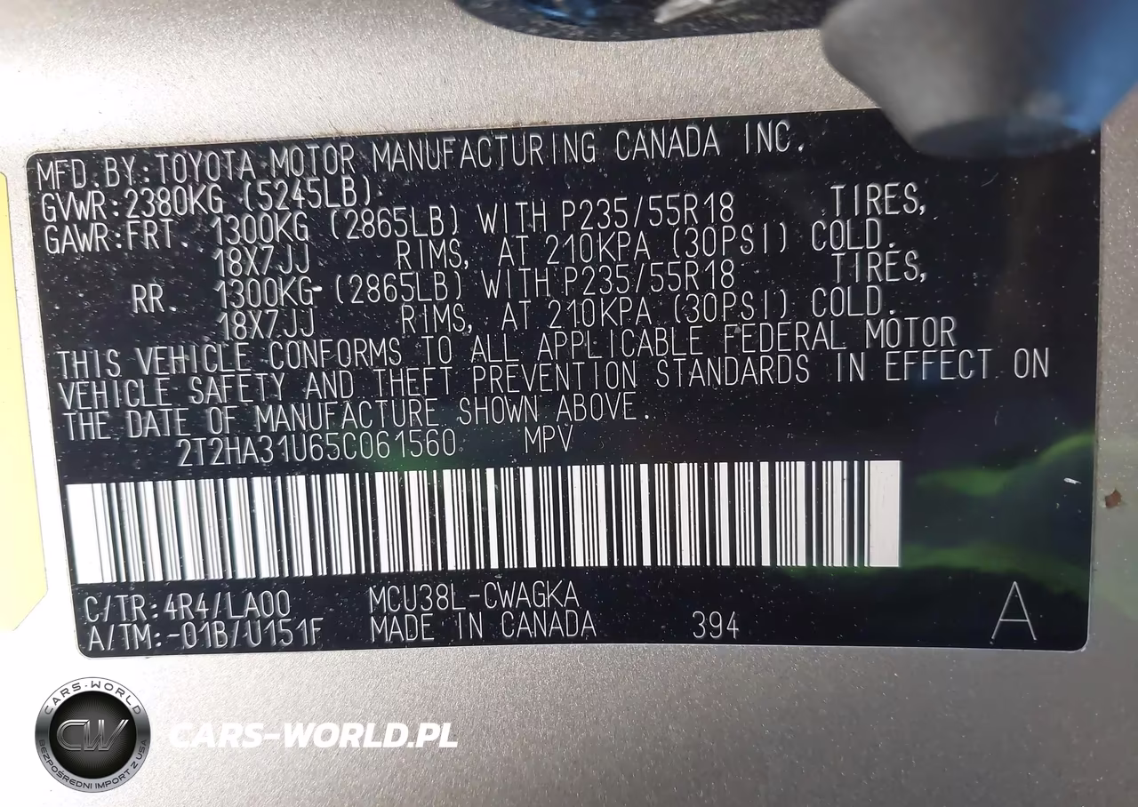 2005 Lexus Rx 330 VIN:2T2HA31U65C061560 - 9
