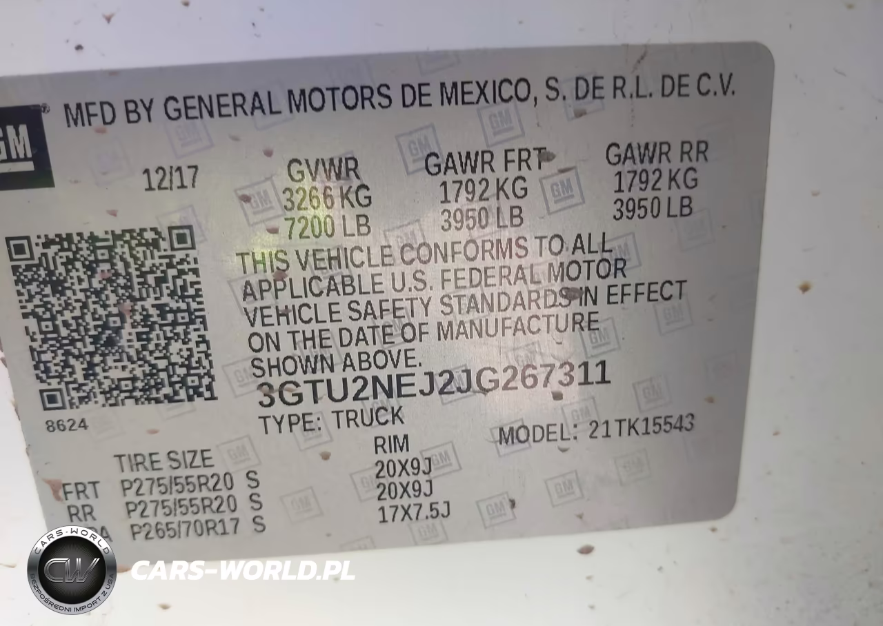 2018 GMC Sierra 1500 Slt VIN:3GTU2NEJ2JG267311 - 9