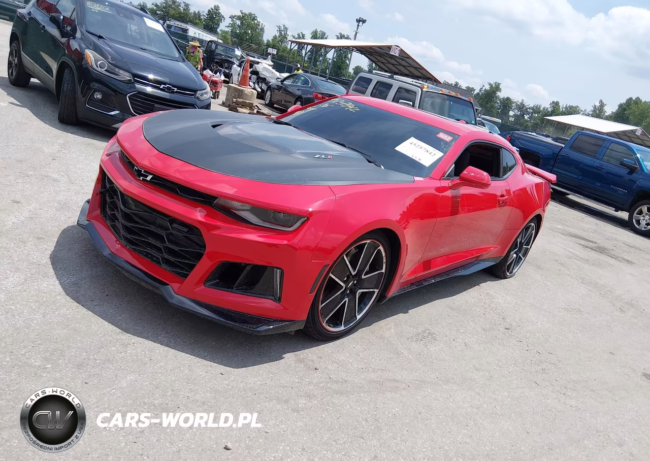 2018 Chevrolet Camaro Zl1 VIN:1G1FJ1R65J0173284 - 2