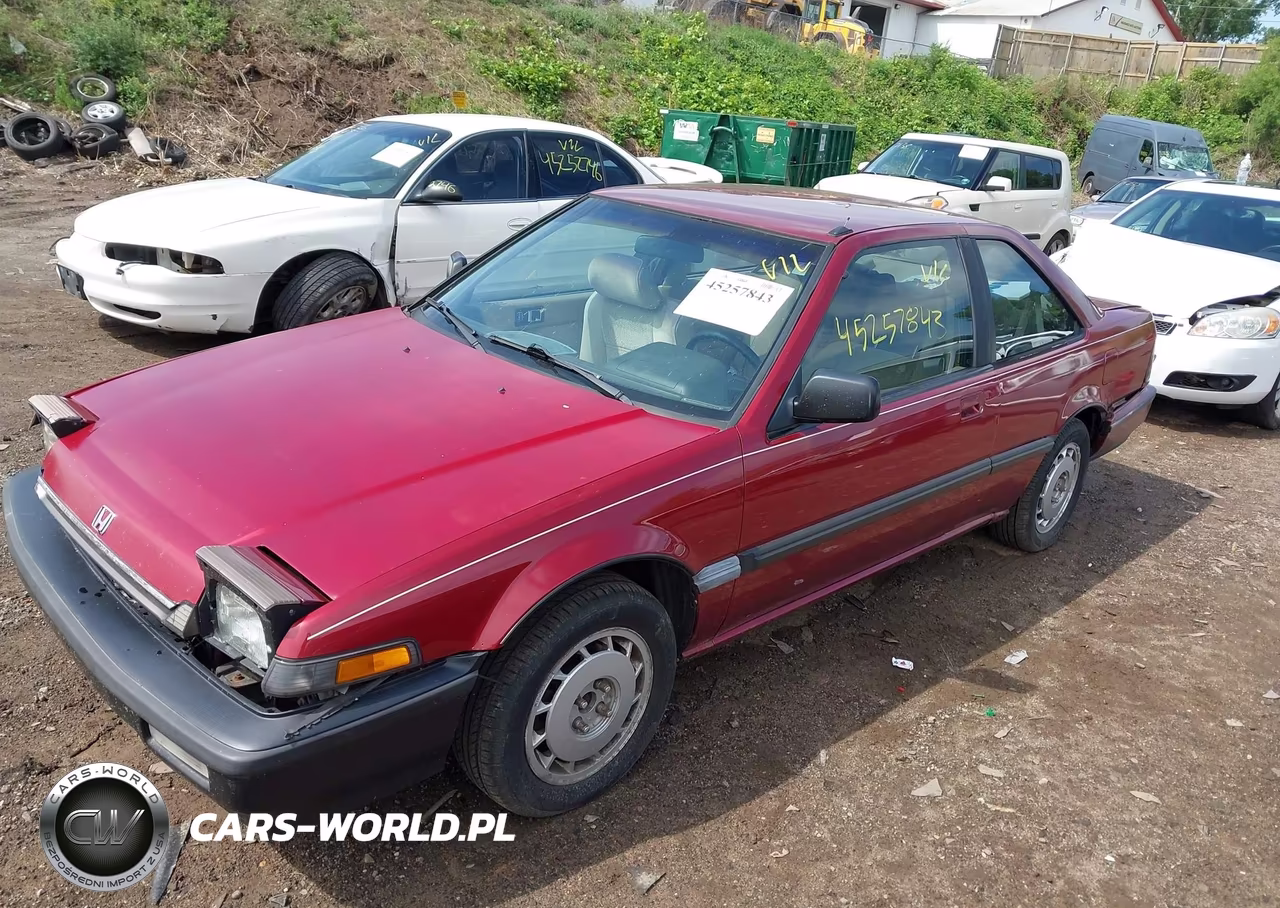 1989 Honda Accord Lxi VIN:1HGCA6288KA019765 - 2