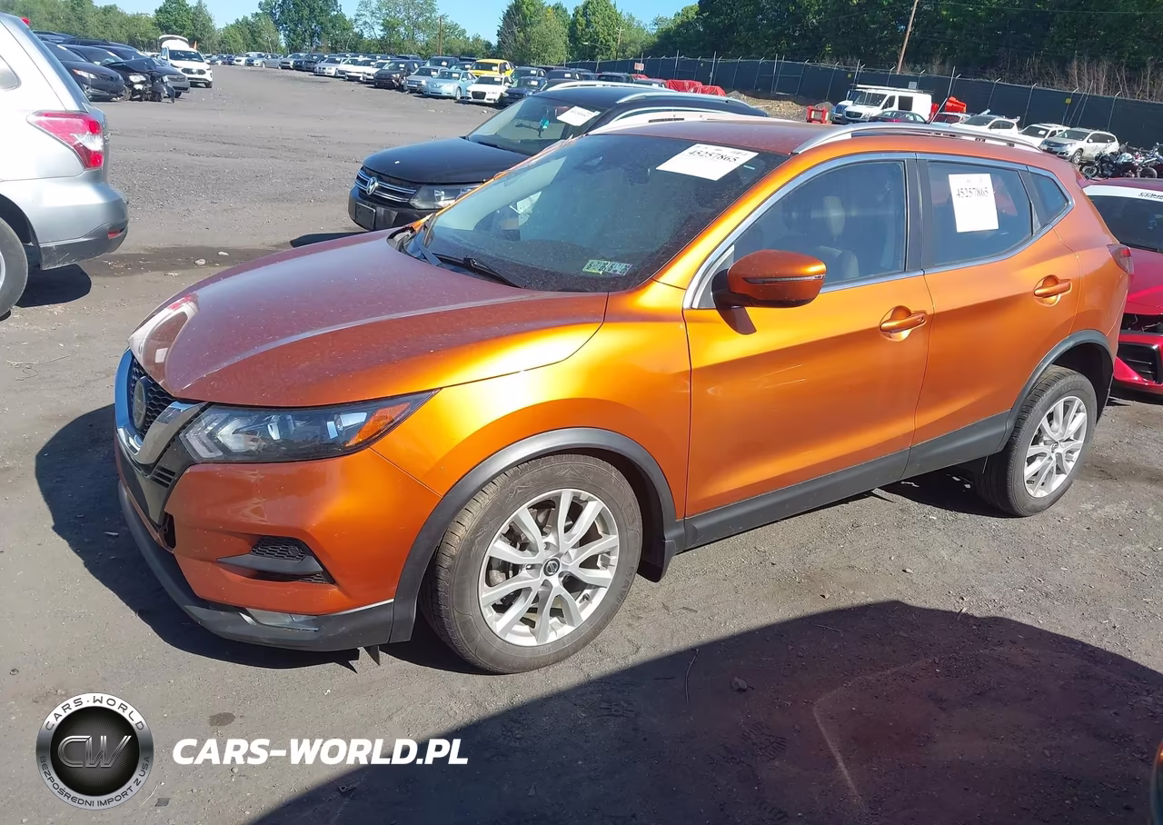 2021 Nissan Rogue Sport Sv Awd Xtronic Cvt VIN:JN1BJ1BW8MW420981 - 2